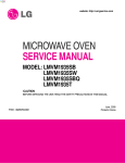 MICROWAVE OVEN SERVICE MANUAL