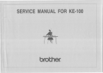 SERVICE MANUAL FOR KE