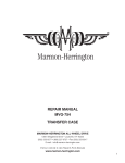 repair manual mvg-754 transfer case - Marmon