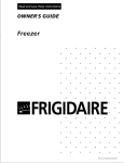 Frigidare Freezer (MFU14M2GW4)