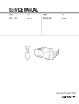 VPL-CS1/RM-PJM1 Service Manual