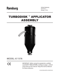 TURBODISK ™ APPLICATOR ASSEMBLY