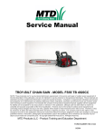 Service Manual - Troy-Bilt