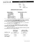 Service 3.4 L - Terry`s Jaguar Parts