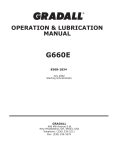 operation & lubrication manual - Gradall Hydraulic Excavators Service