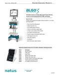 Optional & Replacement Parts for ALGO 5 Newborn Hearing Screener