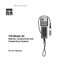 YSI Model 30 Salinity, Conductivity and
