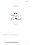 Accellix User manual