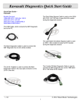 Kawasaki Diagnostics Quick Start Guide