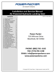 Installation and Service Manual Air Powered - Power