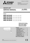 service manual msz-sf25ve - e1 , e2 , en1 , en2 , er2 msz-sf35ve