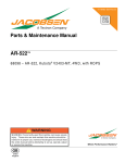 AR-522™ Parts & Maintenance Manual
