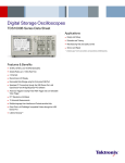 Digital Storage Oscilloscopes - TDS1000B Series