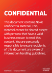 This document contains Nokia confidential material. This - Nokia-X