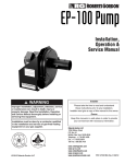 EP-100 Installation, Operation and Service Manual