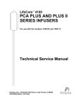 PCA PLUS AND PLUS II SERIES INFUSERS