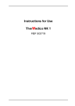Instructions for Use TherMedico NK 1 - schwa