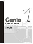 Z135 Operators Manual