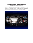 Cybernation Motorsports RSX Stage I Installation Guide