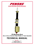 Mustang Strut Manual - Penske Racing Shocks