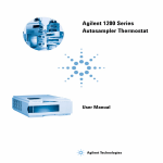 Agilent 1200 Series Autosampler Thermostat