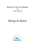 227_Return to Service Manual Mirage Matrix FINAL 010511