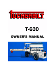 OWNER`S MANUAL - Tucker`s Machine & Steel Service