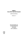 CMGS-1 & MGS-2 Service Manual