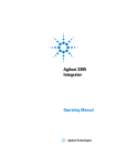 Agilent 3395 Integrator