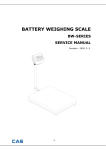 BATTERY WEIGHING SCALE
