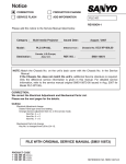 Service Manual Notice PLC