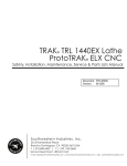 TRAK® TRL 1440EX Lathe ProtoTRAK® ELX CNC