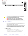 Preventive Maintenance