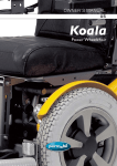 Power Wheelchair OWNER´S MANUAL