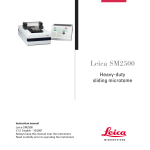 Leica SM2500 - Leica Biosystems