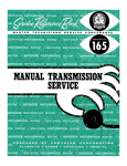 Manual Transmission Service