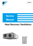 Service Manual Heat Recovery Ventilation