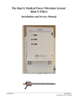 Installation & Service Manual - Applied Power Quality Solutions