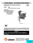 OPERATOR AND SERVICE MANUAL INA/2