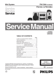 Service Manual FW-C3, FW-C30, FW-C35