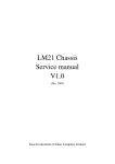 LM21 Chassis Service manual V1.0