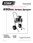 690 GXC Airless Sprayer