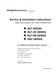 Installation Manual