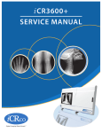 iCR3600+ SERVICE MANUAL