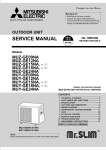SERVICE MANUAL - Mitsubishi Electric Cooling & Heating