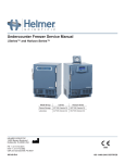 Undercounter Refrigerator Service Manual