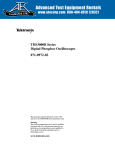 TDS3000B Series Digital Phosphor Oscilloscopes Service Manual