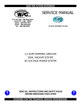 Service Manual - 2.5 DC DVS - Woods Powr-Grip