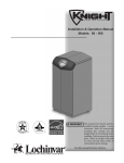 Knight High Efficiency Condensing Boiler I&O Manual Pg.1-34