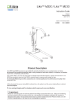 Instruction Guide Liko M220/M230 - www.liko.com - Hill-Rom